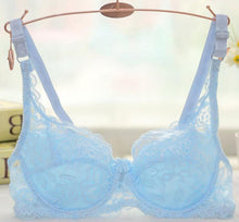 Load image into Gallery viewer, Women's Lace Underwire Push Up Bra Sexy Underwear Bras For Women Bralette Lingerie Intimates