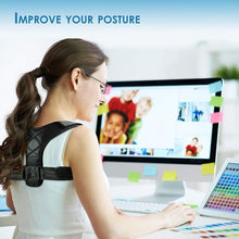 Load image into Gallery viewer, Medical Adjustable Clavicle Posture Corrector Men Woemen Upper Back Brace Shoulder Lumbar Support Belt Corset Posture Correction