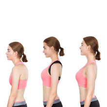 Load image into Gallery viewer, Medical Adjustable Clavicle Posture Corrector Men Woemen Upper Back Brace Shoulder Lumbar Support Belt Corset Posture Correction