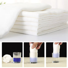 Load image into Gallery viewer, 8Pcs Absorbent Gauze Diapers Cotton Muslin Burp Cloths Flat Form Cloth Diaper Extra Soft and Absorbent