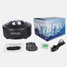 Load image into Gallery viewer, Starry Sky Projector Night Light Ocean Wave Bluetooth Speaker