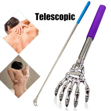 Load image into Gallery viewer, Telescopic Stainless Steel Claw Massager For Back Massage Promotion Tools For Blood Circulation Relax Health Back Scratcher Tool