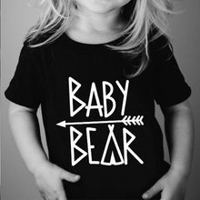 Load image into Gallery viewer, Family T-Shirts Papa Bear Mama Bear Baby Bear Letter Print T-shirt Parent-child Short Sleeve T-shirts Family Matching Sets Tops