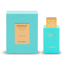 Load image into Gallery viewer, Swiss Arabian Shaghaf Oud Tonka - Vanilla Perfume with Warm Amber Fragrance - Earthy and Woody Allure - Enchanting Fusion of Arabic Perfume - 2.5 oz
