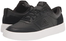 Load image into Gallery viewer, adidas Men's Park Street Sneaker, Black/Black/White, 8.5

