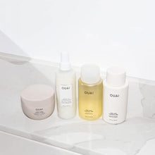 Load image into Gallery viewer, OUAI Fine Shampoo and Conditioner Set - Sulfate Free Shampoo and Conditioner for Fine Hair - Made with Keratin, Marshmallow Root, Shea Butter &amp; Avocado Oil - Free of Parabens &amp; Phthalates (10 Fl Oz)
