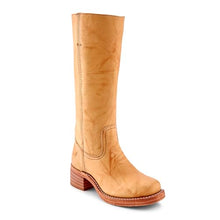 Load image into Gallery viewer, Frye Campus 14L Iconic Tall Boots for Women Crafted from Signature Montana Leather with Goodyear Welt Construction and Stacked Leather Heel – 13” Shaft Height, Black (Greasy Leather) - 7.5 M
