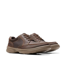 Load image into Gallery viewer, Clarks mens Bradley Vibe Oxford, Black Tumbled Leather, 9 US
