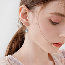 Load image into Gallery viewer, Bee Dangle Earrings Bee Earrings 925 Sterling Silver Bee Drop Earrings Jewelry Gifts for Women Friends Mother Daughter (bee earrings 2)
