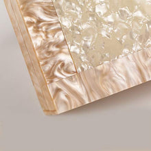Load image into Gallery viewer, Menurra Women Acrylic Evening Clutch bag Glitter Marble Purse Handbag for Wedding Cocktail Party Prom
