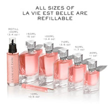 Load image into Gallery viewer, Lancôme La Vie Est Belle Eau de Parfum - Long Lasting Fragrance with Notes of Iris, Earthy Patchouli, Warm Vanilla &amp; Spun Sugar - Floral &amp; Sweet Women's Perfume, 5 Fl Oz
