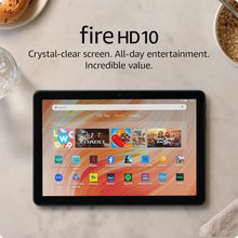 Load image into Gallery viewer, Amazon Fire HD 10 tablet, built for relaxation, 10.1" vibrant Full HD screen, octa-core processor, 3 GB RAM, 32 GB, Black
