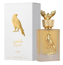 Load image into Gallery viewer, Lattafa Perfumes Shaheen Gold for Unisex Eau de Parfum Spray, 3.4 Ounce

