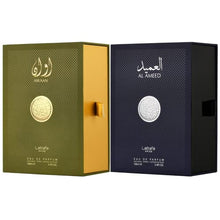 Load image into Gallery viewer, Lattafa Awaan &amp; Al Ameed Value Pack Pride EDP - Eau De Parfum Unisex 100ml(3.4 oz) | Bergamot, Orange, Jasmine, Orange Blossom, Sandalwood, Patchouli, Musk

