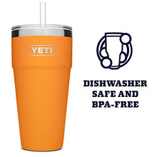 Load image into Gallery viewer, YETI Rambler 26 oz Straw Cup, Vacuum Insulated, Stainless Steel with Straw Lid, King Crab, 1 Count (Pack of 1)
