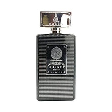 Load image into Gallery viewer, Maison d'Orient LEGACY SILVER, a Fresh Perfume for Women and Men with Lemongrass, Cedarwood and Musk 3.4 Oz
