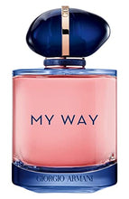 Load image into Gallery viewer, Giorgio Armani My Way Intense for Women Eau de Parfum Spray Rechargeable Refillable, 3.0 Ounce
