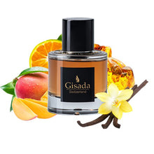 Load image into Gallery viewer, Gisada Switzerland - Ambassador Men - Luxurious Cologne for Men with Spicy, Vibrant, Floral Notes - Daily Wear Mens Cologne with Fresh Citrus &amp; Warm Wood Aroma - Made in Switzerland - 1.7 fl.oz.
