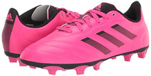 Load image into Gallery viewer, adidas Goletto VIII Firm Ground Soccer Shoe, Team Shock Pink/Black/Black, 13 US Unisex Little Kid
