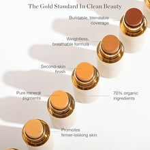 Load image into Gallery viewer, Ogee Sculpted Complexion Foundation Stick (Linden 1.25N/1.75N - Light Beige, Neutral Undertones) Full Coverage Foundation Makeup - Instantly Balance &amp; Even Complexion - 70% Organic Ingredients
