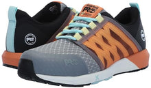 Load image into Gallery viewer, Timberland PRO Women's Radius Composite Safety Toe Industrial Athletic Work Shoe, Grey/Black/Orange-2024 New, 7.5
