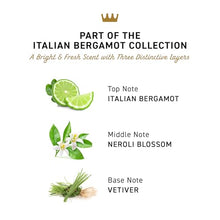Load image into Gallery viewer, Cremo Italian Bergamot Spray Cologne For Men, A Combination of Italian Bergamot, Neroli Blossom, and Fresh Vetiver, 3.4 Fl Oz
