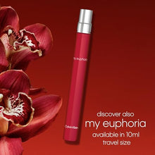 Load image into Gallery viewer, Calvin Klein My Euphoria Eau de Parfum – Women's Ambery Floral Perfume – With Notes of Blackcurrant, Orchid Flambé, Black Sesame, Vanilla &amp; Woods – Luxury Perfumes for Women– Long Lasting Fragrance
