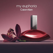 Load image into Gallery viewer, Calvin Klein My Euphoria Eau de Parfum – Women's Ambery Floral Perfume – With Notes of Blackcurrant, Orchid Flambé, Black Sesame, Vanilla &amp; Woods – Luxury Perfumes for Women– Long Lasting Fragrance
