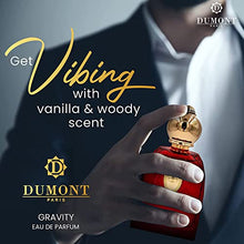 Load image into Gallery viewer, Dumont BOROUJ GRAVITY - 85ml - Unisex Perfume for Men &amp; Women - Agarwood, Vanilla, Woody &amp; Musk Fragrance - Long Lasting Cologne Mist &amp; Body Spray - for Him &amp; Her

