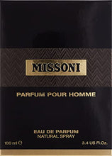 Load image into Gallery viewer, Missoni Missoni Pour Homme Men EDP Spray, 3.4 Fl Oz (Pack of 1)
