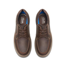 Load image into Gallery viewer, Clarks mens Bradley Vibe Oxford, Black Tumbled Leather, 9 US
