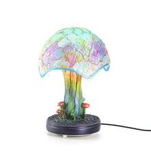 Load image into Gallery viewer, Joogour Painting Mushroon Lamp, Boho Mushroom Night Light，Retro Mushroom Table Lamp for Bedrooms Living Room Home Mushroom Decor Night Lamp
