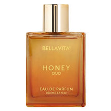 Load image into Gallery viewer, Honey Oud Eau de Parfum (3.4 fl. oz.) | Patchouli, Vanilla, Bergamot, Floral &amp; Spicy + Made with Clean &amp; Vegan Essentials Oils + Cruelty Free | Long-Lasting Fragrance

