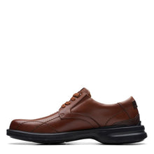 Load image into Gallery viewer, Clarks Men's Gessler Lace Oxford, Dark Tan Leather, 9.5

