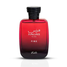 Load image into Gallery viewer, RASASI Hawas Fire Eau De Parfum Men Spray 100ML(3.4 Oz) - Bold Arabian Perfume For Men With A Fiery Essence - Indulge In A Luxurious, Long Lasting Perfume That Captures Masculine Elegance And Strength
