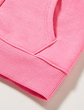 Load image into Gallery viewer, Amazon Essentials Girls' Fleece Zip-Up Hoodie Sweatshirt, Bright Pink, Small
