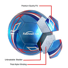 Load image into Gallery viewer, Senston Soccer Ball Size 5 for Kids and Adult Training Ball Official Match Football Balls with Pump

