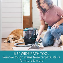 Load image into Gallery viewer, Kenmore KW2001 SpotLite Portable Carpet Spot Cleaner &amp; Pet Stain Remover, 17Kpa Powerful Suction with Versatile Tools for Upholstery, Couches, Car and Auto Detailer, Gray
