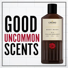Load image into Gallery viewer, Cremo Rich-Lathering Italian Bergamot Body Wash for Men, Notes of Italian Bergamot, Neroli Blossom, and Fresh Vetiver, 16 Fl Oz
