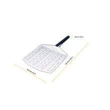 Load image into Gallery viewer, ooni 12” Perforated Pizza Peel – Aluminum Metal Pizza Peel 12 Inch, Pizza Spatula Paddle, Lightweight Pizza Turning Peel with Long Handle, Pizza Oven Accessories, Pizza Tools, Rectangle Pizza Turner
