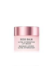 Load image into Gallery viewer, JLO BEAUTY Beso Balm Lip Mask | Ultra-Hydrating Glossy Finish, Visibly Plumps &amp; Softens, Day &amp; Overnight Lip Care Treatment, Vanilla Scented | 1 Pack
