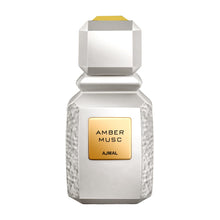 Load image into Gallery viewer, Ajmal Amber Musc Eau de Parfum 3.4 oz / 100 ml – Unisex Amber Floral &amp; Musky Woody Fragrance with Rose, Cedarwood &amp; Musk | Long-Lasting Luxury from Dubai
