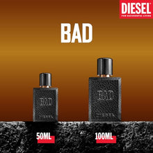 Load image into Gallery viewer, Diesel Bad Eau de Toilette Spray Cologne for Men, 3.4 Fl. Oz.
