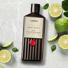Load image into Gallery viewer, Cremo Rich-Lathering Italian Bergamot Body Wash for Men, Notes of Italian Bergamot, Neroli Blossom, and Fresh Vetiver, 16 Fl Oz
