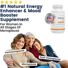 Load image into Gallery viewer, BB Company InergyPLUS | Energy Vitamins for Women, Fatigue, Natural Energy Supplements for Focus | Vitamin B12, Folic Acid, Rhodiola Rosea, Cordyceps, CoQ10, Caffeine Free | Packaging Vary | 60 Ct
