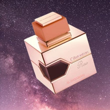 Load image into Gallery viewer, Al Haramain L'Aventure Rose Arabian Perfume for Women - Floral, Rose Perfume with Notes of Citrus, Red Berries, Jasmine, Amber, and Musk - Eau de Parfum Spray - 3.4 oz
