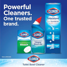 Load image into Gallery viewer, Clorox Toilet Bowl Cleaner, Clinging Bleach Gel, Ocean Mist - 24 Ounces, Pack of 2
