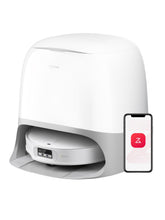 Load image into Gallery viewer, roborock Qrevo CurvX Robot Vacuum and Mop, 22,000Pa Suction, 3.14’’ Ultra Slim, Zero-Tangling Design, Reactive AI Obstacle Recognition, AdaptiLift Chassis, Auto Hot Water Mop Washing &amp; Drying
