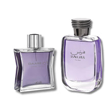Load image into Gallery viewer, RASASI Hawas For Him &amp; Daarej For Homme EDP 100Ml (3.4Oz)

