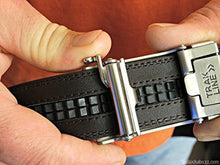 Load image into Gallery viewer, KORE Men’s Full-Grain Leather Track Belts | “Evolve” Stainless Steel Buckle
